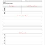 Monthly Meeting Agenda Templates 04