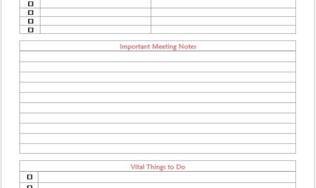 Monthly Meeting Agenda Templates 04